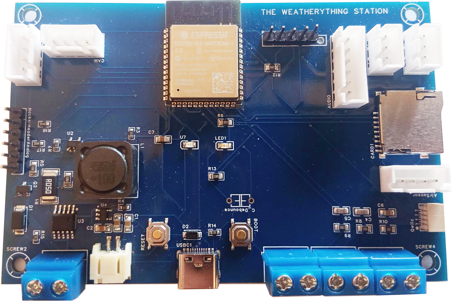 The Weatherything Station PCB Board